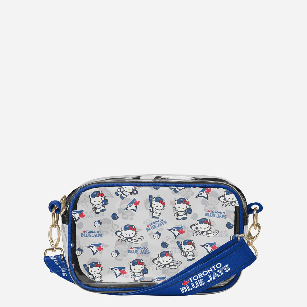 Toronto Blue Jays Hello Kitty® Clear Crossbody Bag FOCO - FOCO.com