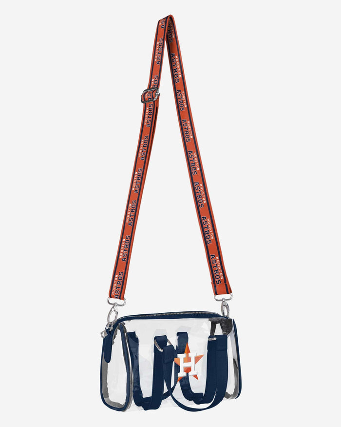 Houston Astros Clear Barrel Bag FOCO - FOCO.com