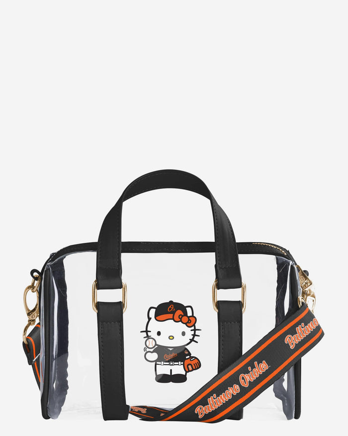 Baltimore Orioles Hello Kitty® Clear Barrel Bag FOCO - FOCO.com
