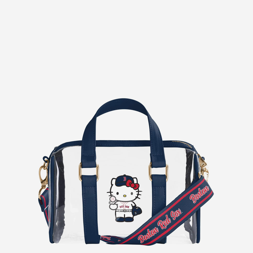 Boston Red Sox Hello Kitty® Clear Barrel Bag FOCO - FOCO.com