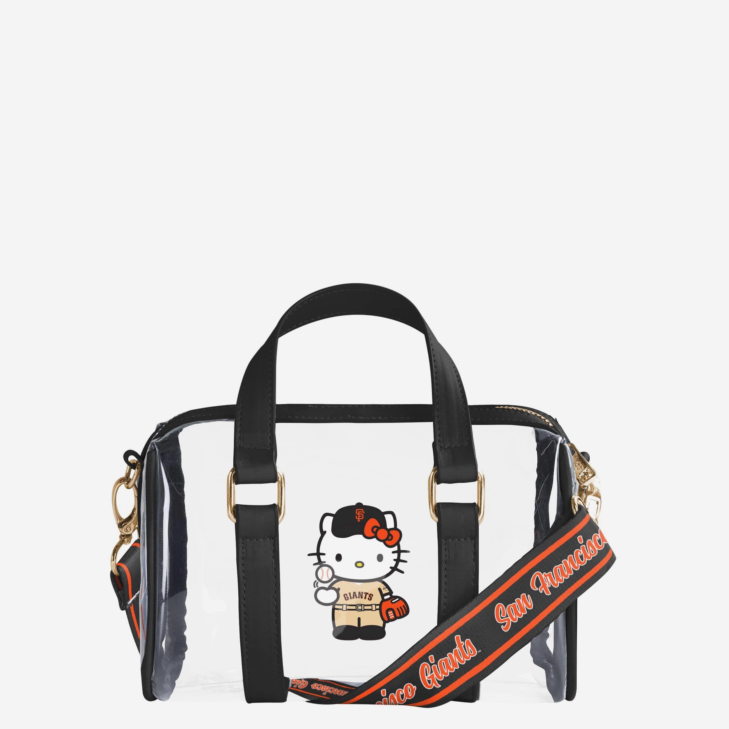 San Francisco Giants Hello Kitty® Clear Barrel Bag FOCO