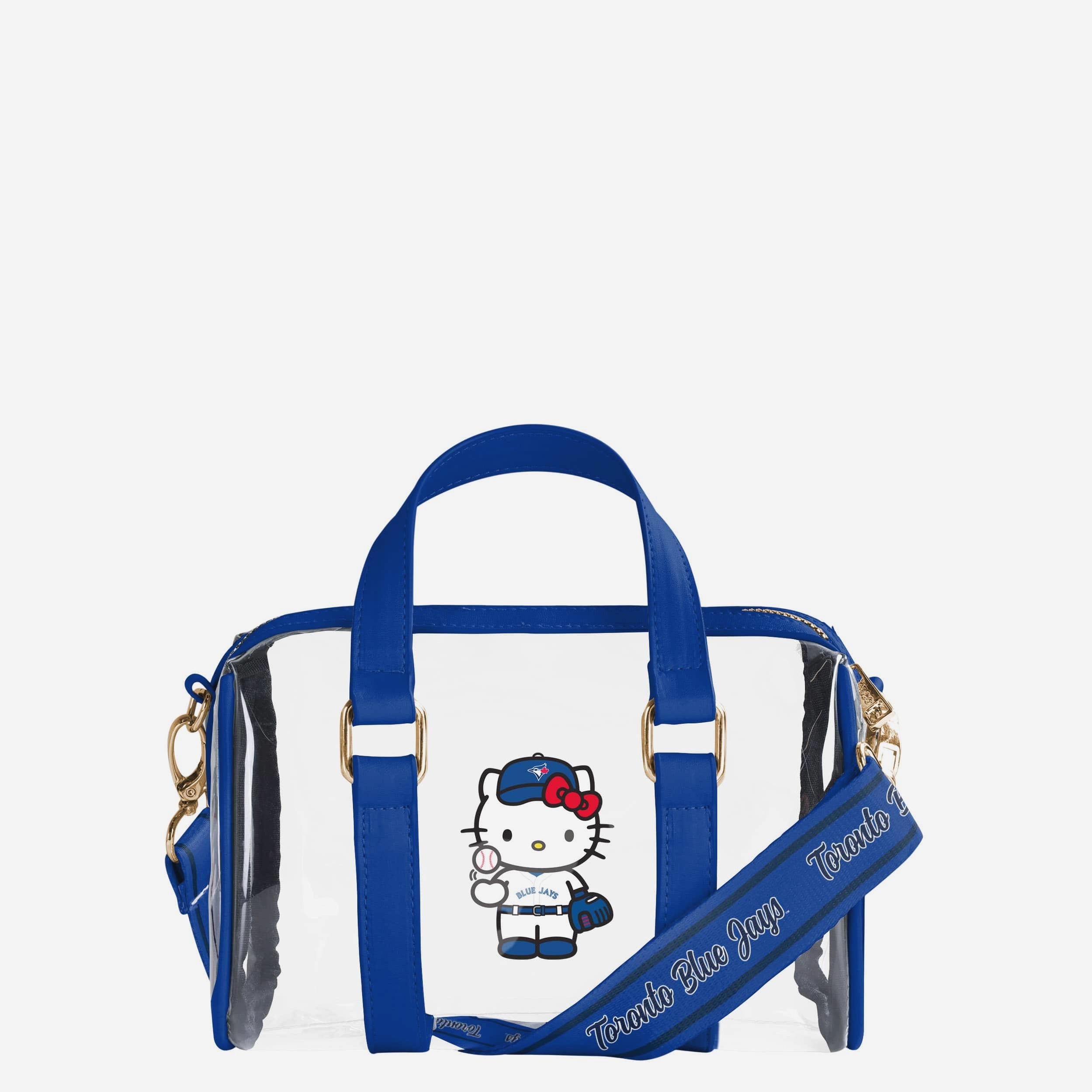 Toronto Blue Jays Hello Kitty® Clear Barrel Bag FOCO
