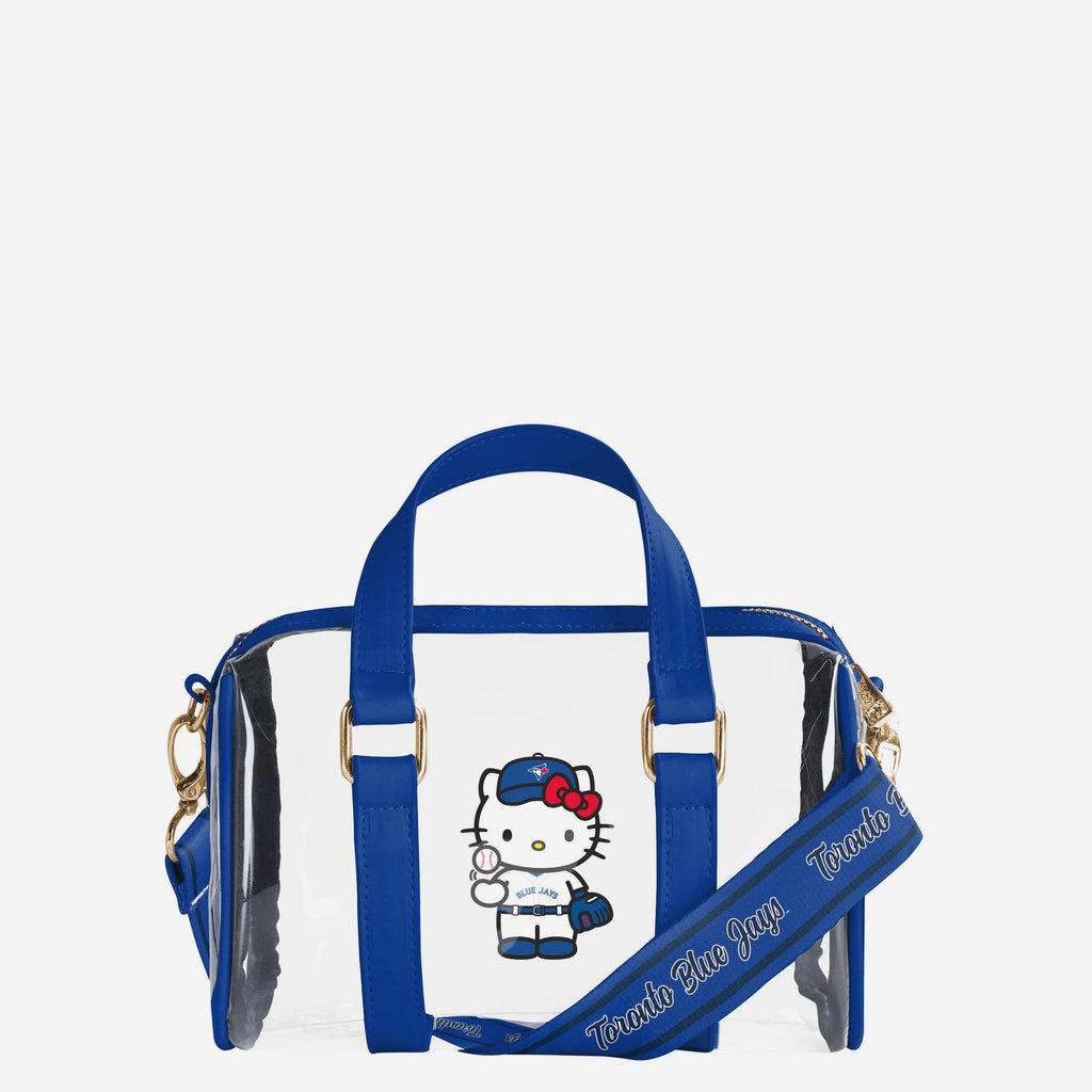 Toronto Blue Jays Hello Kitty® Clear Barrel Bag FOCO - FOCO.com