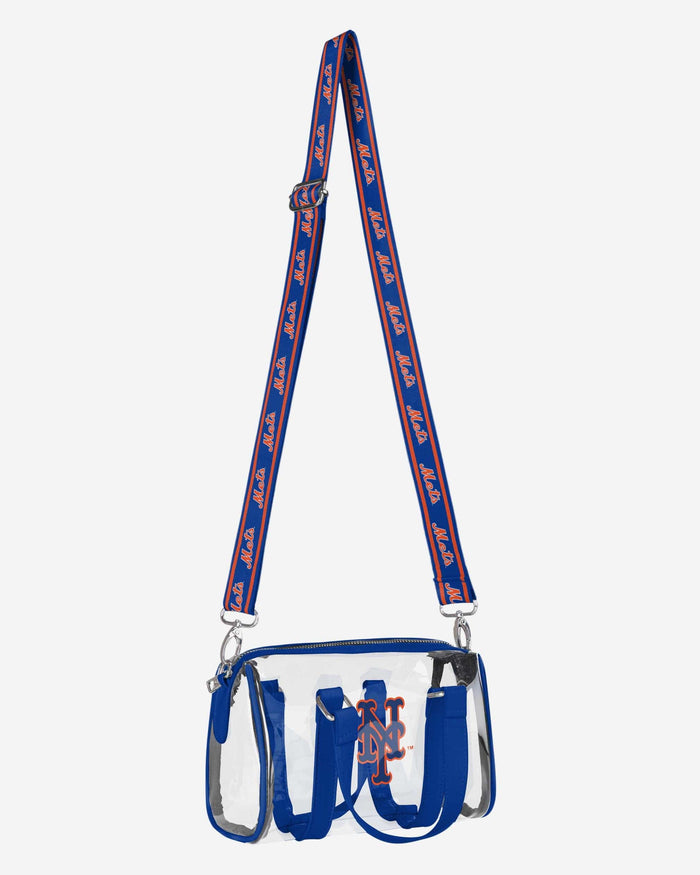 New York Mets Clear Barrel Bag FOCO - FOCO.com