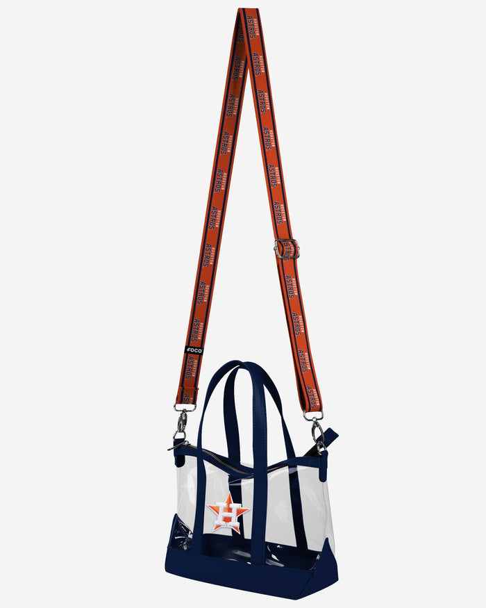 Houston Astros Clear Crossbody Mini Tote Bag FOCO - FOCO.com