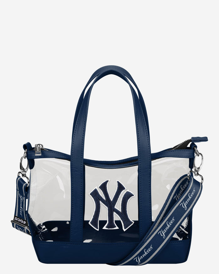 New York Yankees Clear Crossbody Mini Tote Bag FOCO - FOCO.com