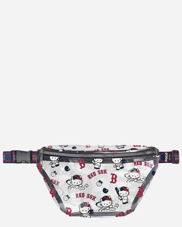Boston Red Sox Hello Kitty® Clear Fanny Pack FOCO - FOCO.com