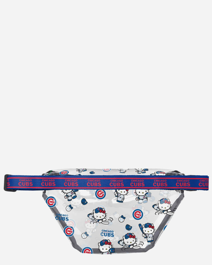 Chicago Cubs Hello Kitty® Clear Fanny Pack FOCO - FOCO.com