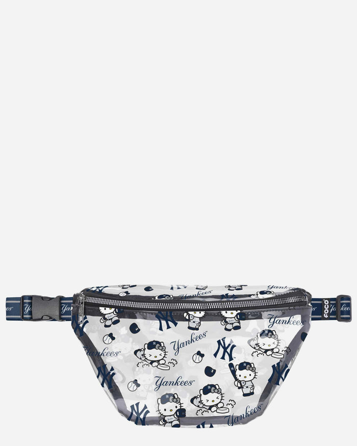 New York Yankees Hello Kitty® Clear Fanny Pack FOCO - FOCO.com