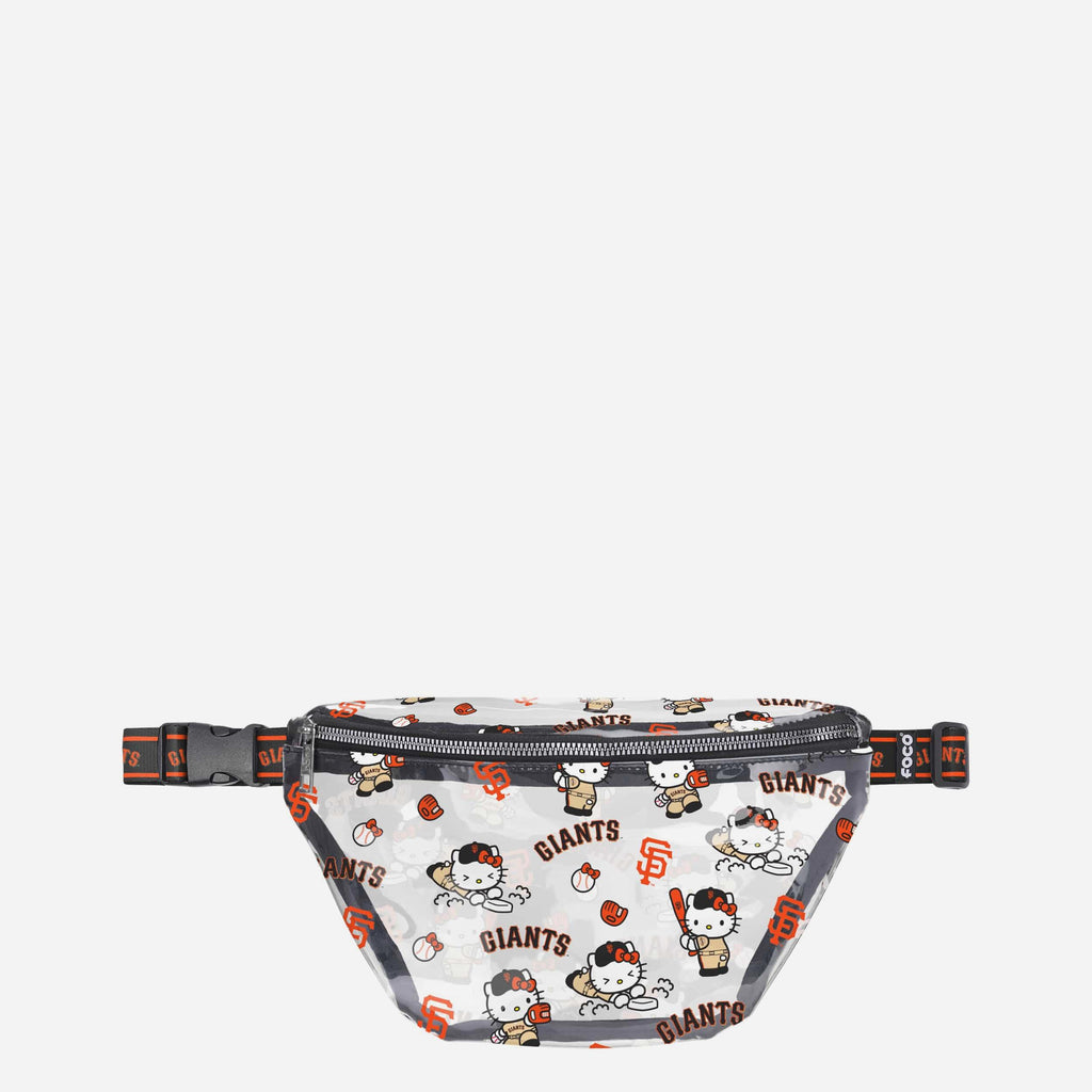 San Francisco Giants Hello Kitty® Clear Fanny Pack FOCO - FOCO.com