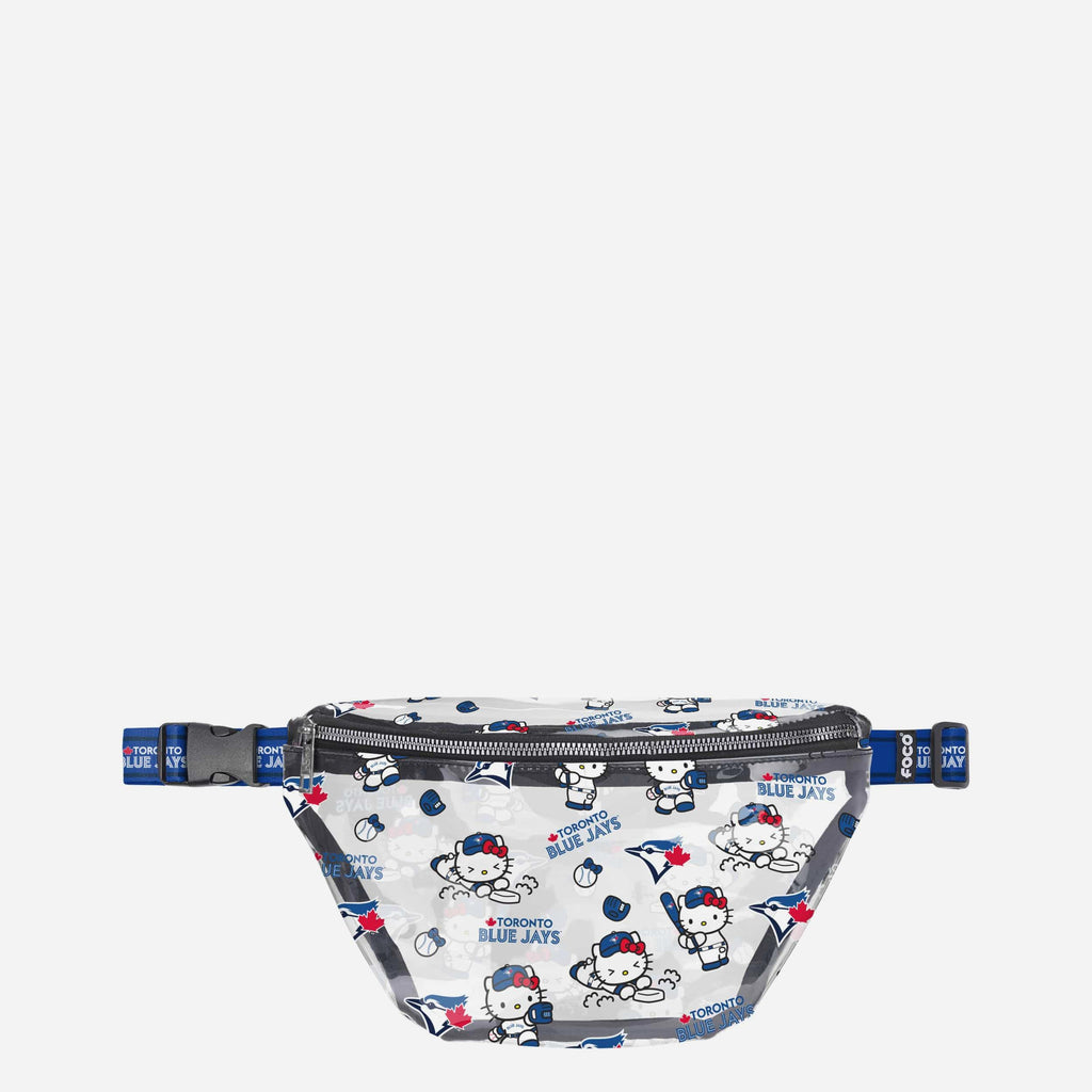 Toronto Blue Jays Hello Kitty® Clear Fanny Pack FOCO - FOCO.com