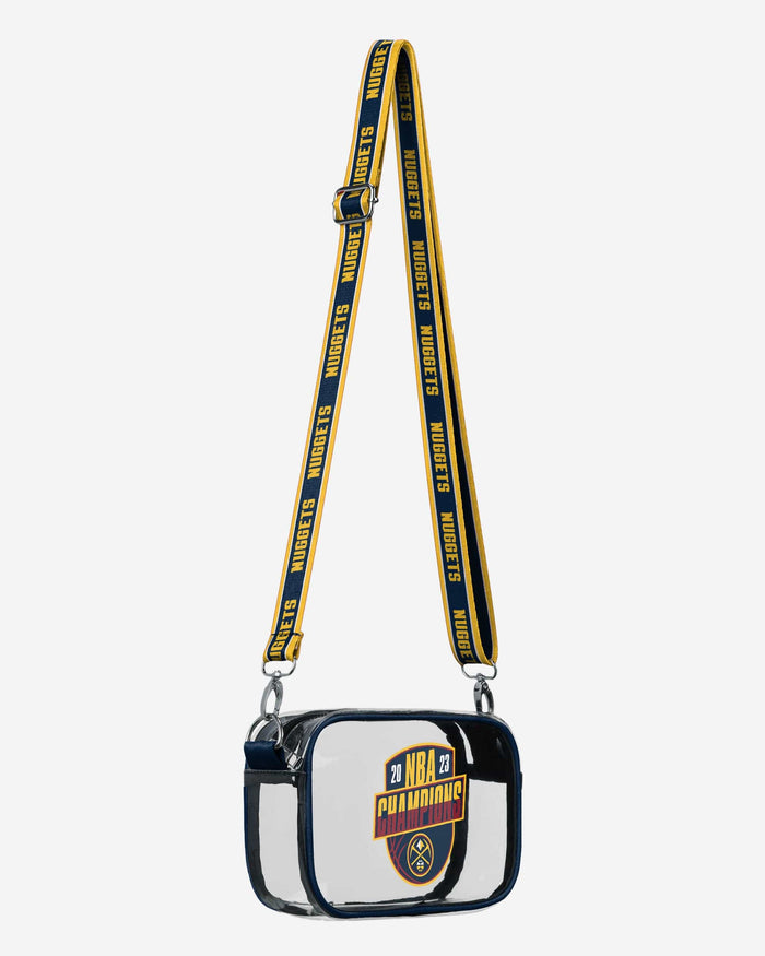 Denver Nuggets 2023 NBA Champions Clear Crossbody Bag FOCO - FOCO.com