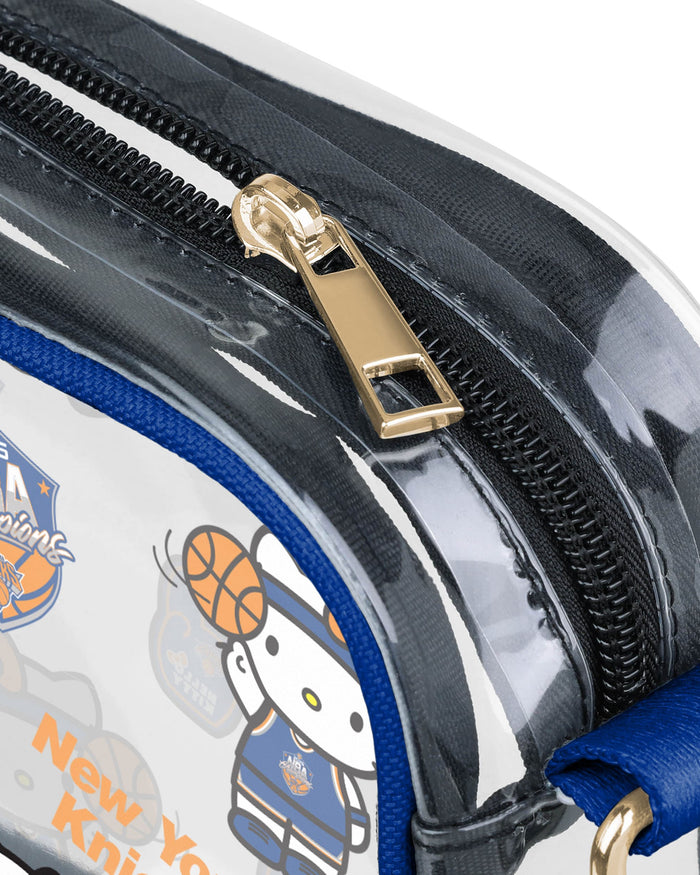New York Knicks 2026 NBA Champions Hello Kitty® Clear Crossbody Bag FOCO - FOCO.com
