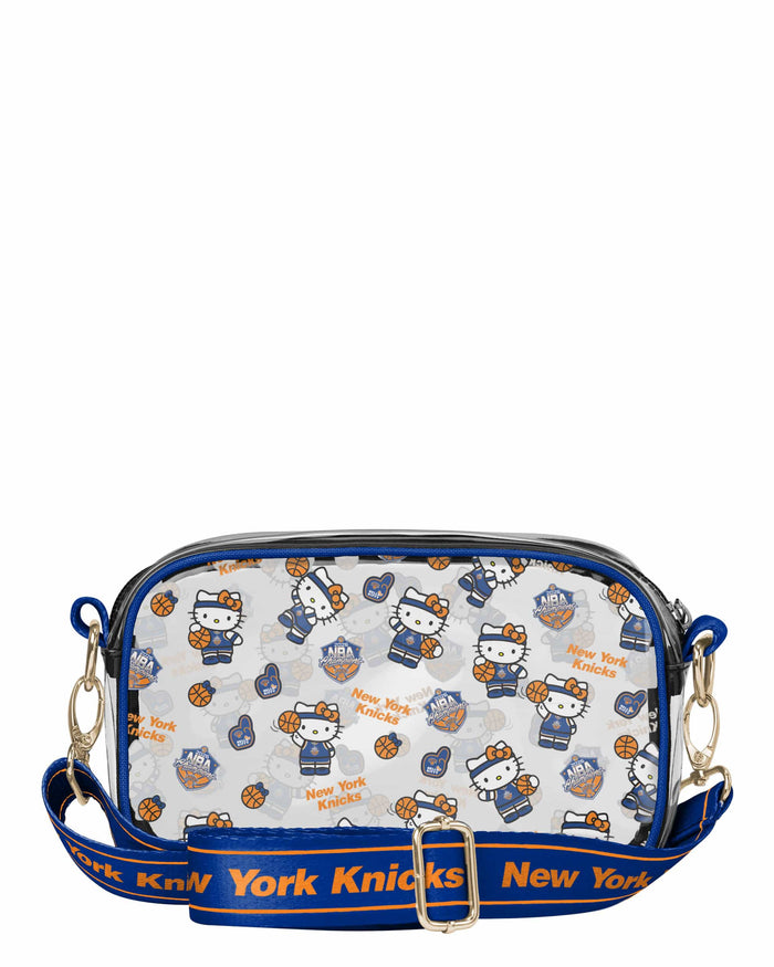 New York Knicks 2026 NBA Champions Hello Kitty® Clear Crossbody Bag FOCO - FOCO.com