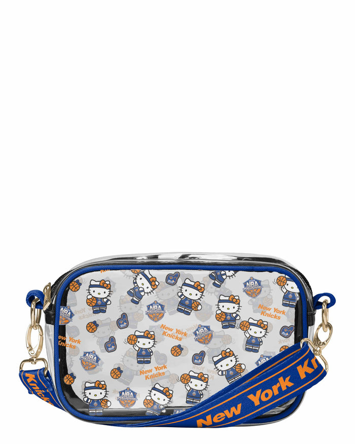 New York Knicks 2026 NBA Champions Hello Kitty® Clear Crossbody Bag FOCO - FOCO.com
