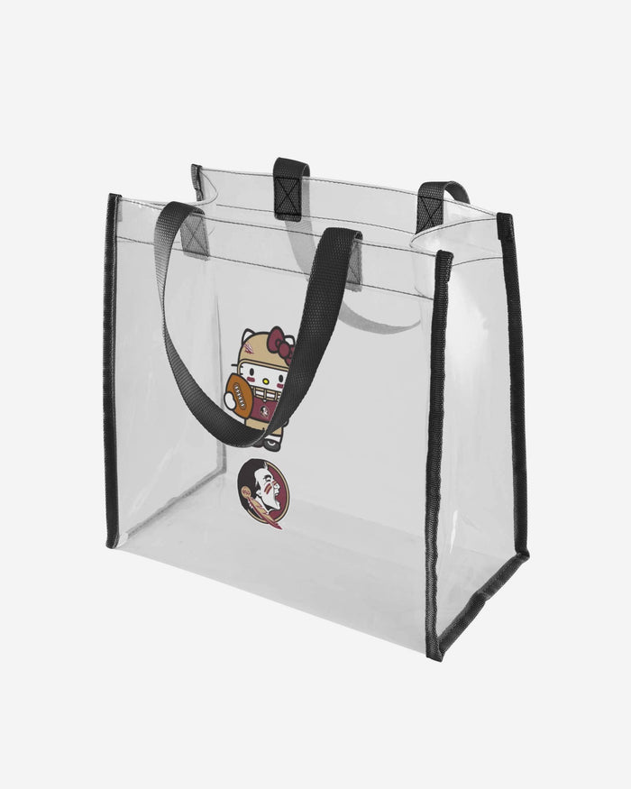 Florida State Seminoles Hello Kitty® Clear Tote Bag FOCO - FOCO.com