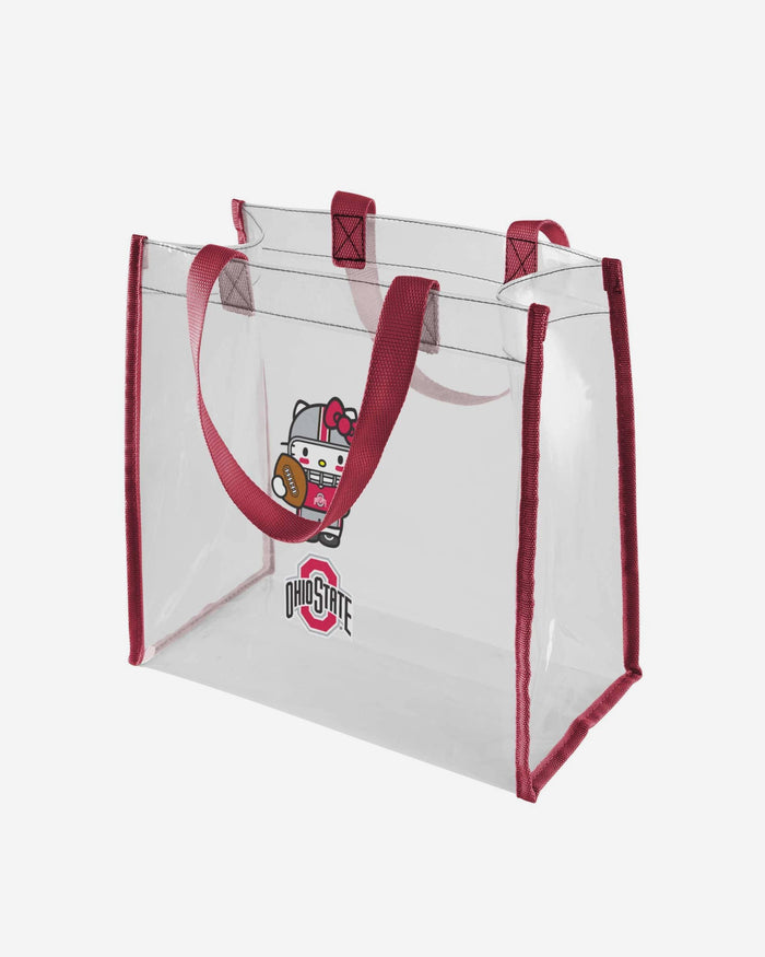 Ohio State Buckeyes Hello Kitty® Clear Tote Bag FOCO - FOCO.com
