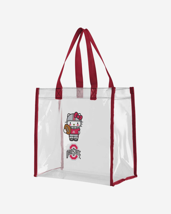 Ohio State Buckeyes Hello Kitty® Clear Tote Bag FOCO - FOCO.com