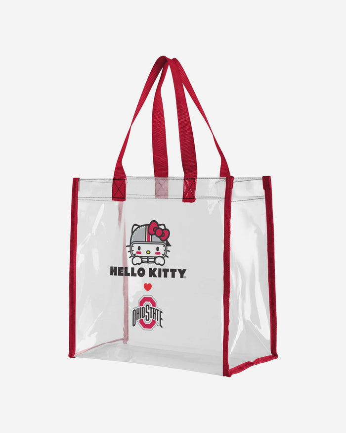 Ohio State Buckeyes Hello Kitty® Clear Tote Bag FOCO - FOCO.com