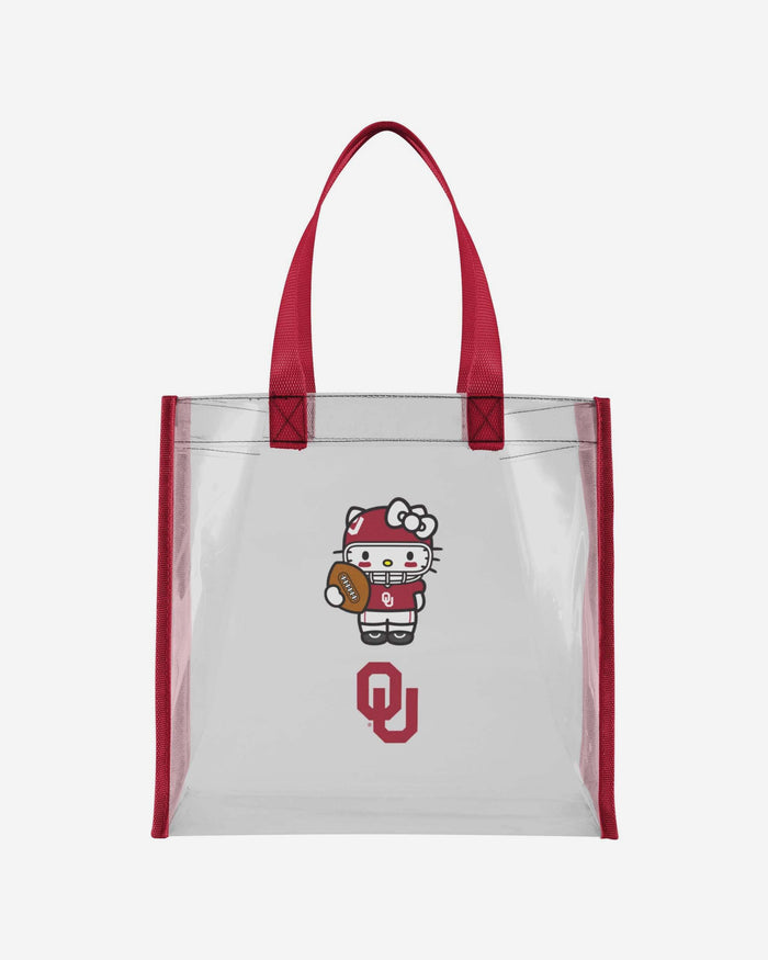Oklahoma Sooners Hello Kitty® Clear Tote Bag FOCO - FOCO.com