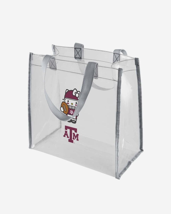 Texas A&M Aggies Hello Kitty® Clear Tote Bag FOCO - FOCO.com