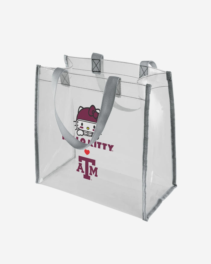 Texas A&M Aggies Hello Kitty® Clear Tote Bag FOCO - FOCO.com
