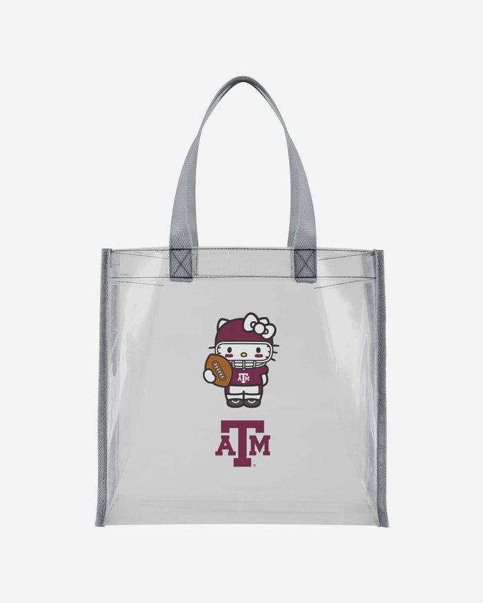 Texas A&M Aggies Hello Kitty® Clear Tote Bag FOCO - FOCO.com