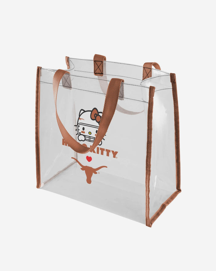 Texas Longhorns Hello Kitty® Clear Tote Bag FOCO - FOCO.com