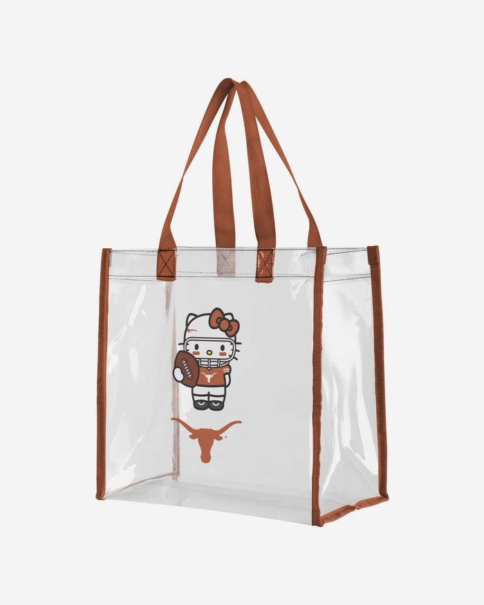 Texas Longhorns Hello Kitty® Clear Tote Bag FOCO - FOCO.com