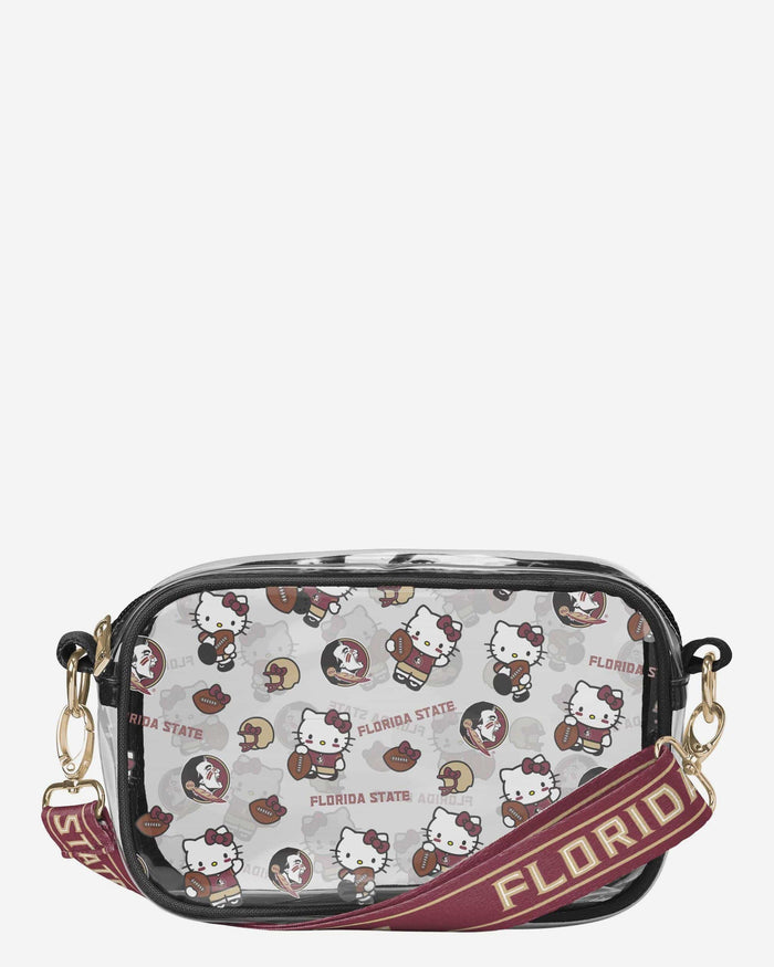 Florida State Seminoles Hello Kitty® Clear Crossbody Bag FOCO - FOCO.com