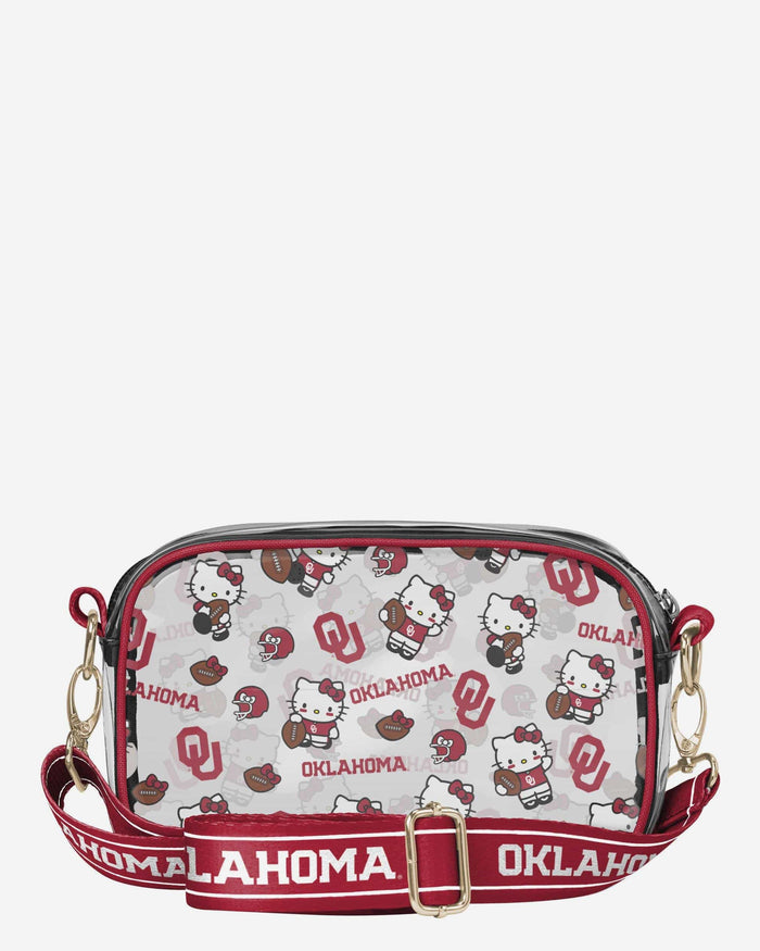 Oklahoma Sooners Hello Kitty® Clear Crossbody Bag FOCO - FOCO.com