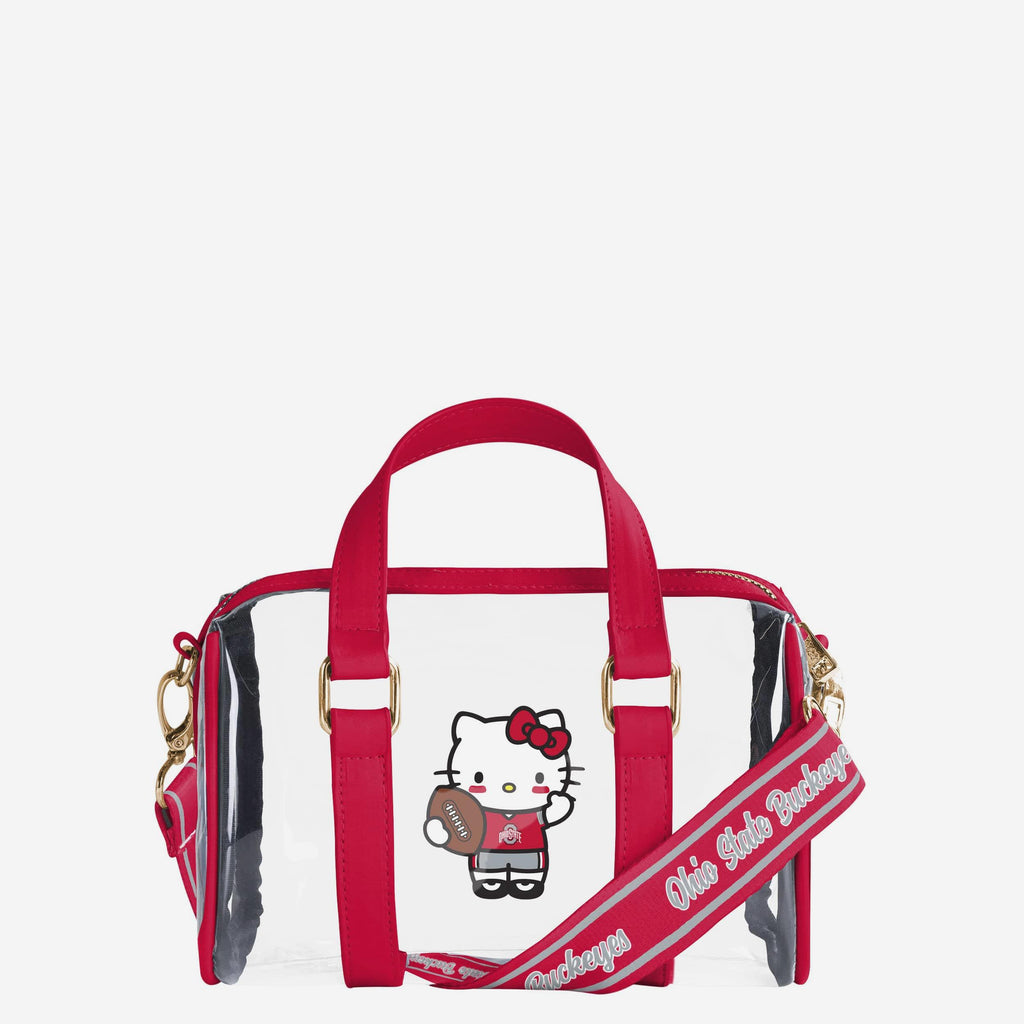 Ohio State Buckeyes Hello Kitty® Clear Barrel Bag FOCO - FOCO.com