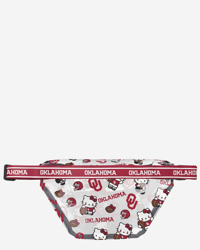 Oklahoma Sooners Hello Kitty® Clear Fanny Pack FOCO - FOCO.com