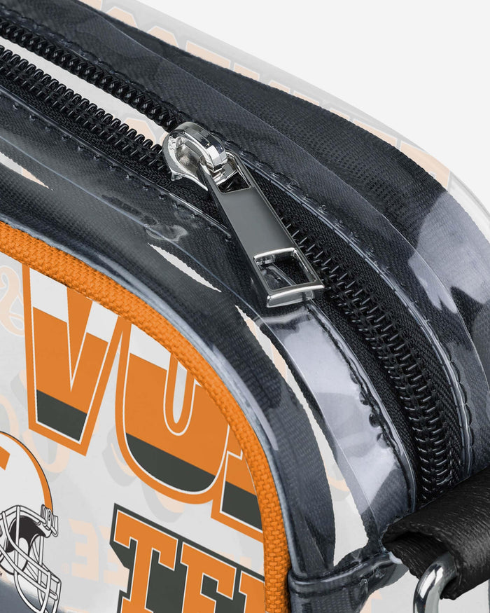 Tennessee Volunteers Repeat Retro Print Clear Crossbody Bag FOCO - FOCO.com