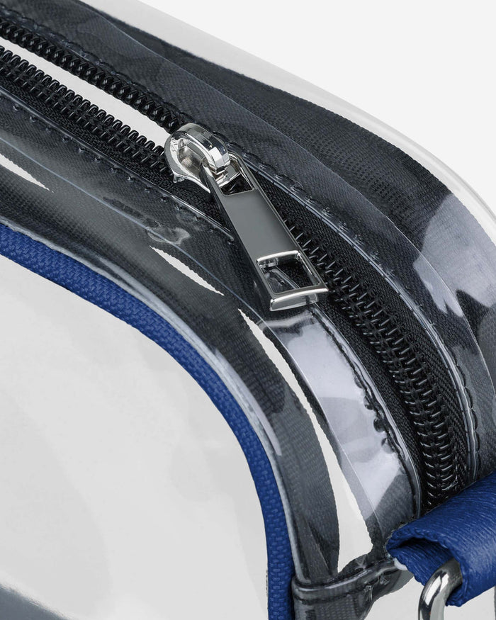Duke Blue Devils Team Stripe Clear Crossbody Bag FOCO - FOCO.com