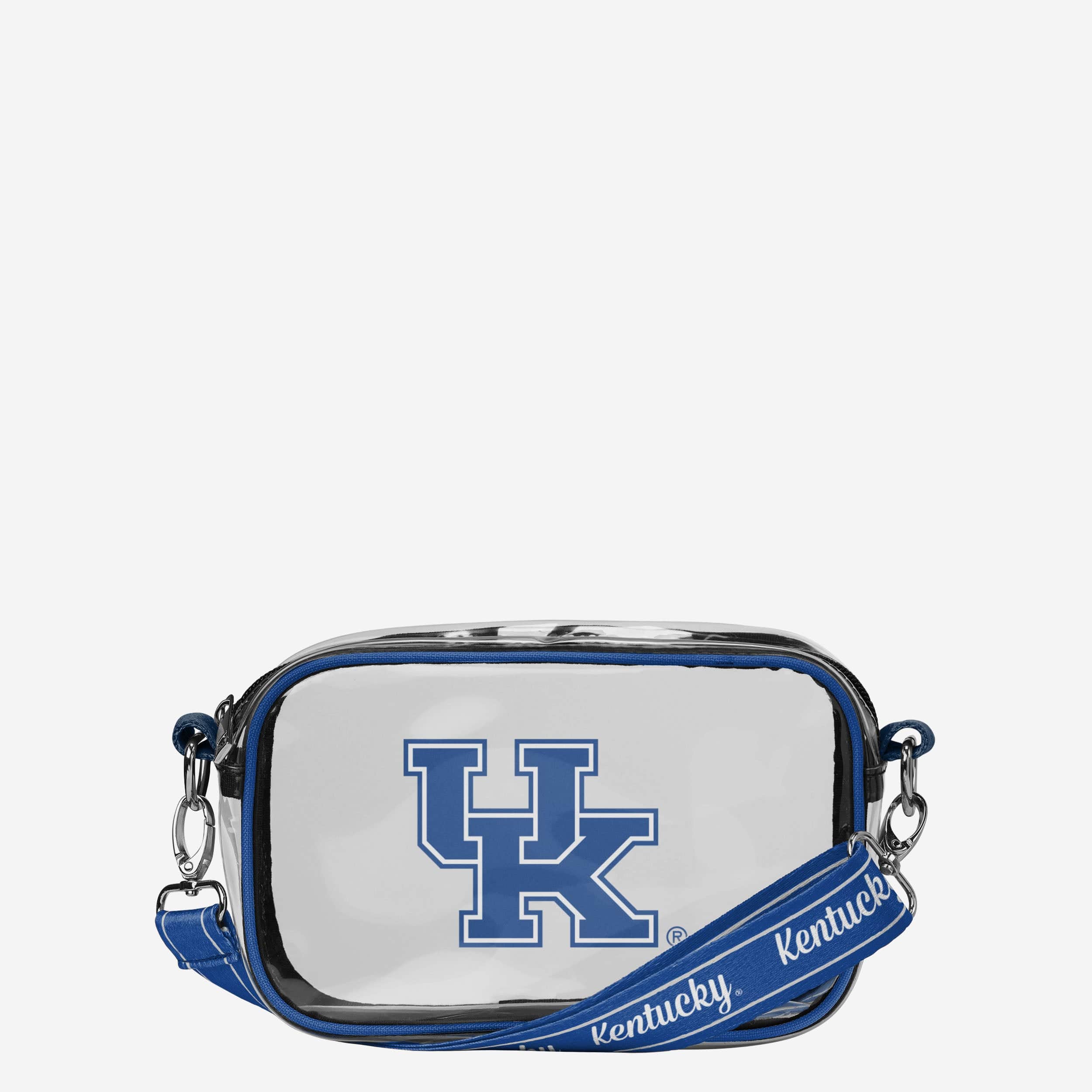 Kentucky Wildcats Team Stripe Clear Crossbody Bag FOCO