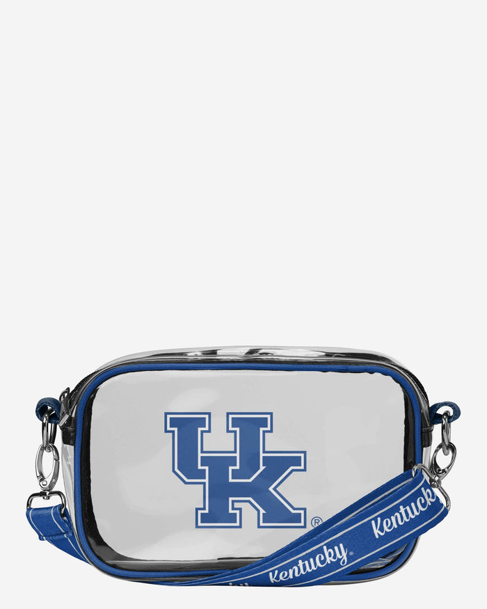 Kentucky Wildcats Team Stripe Clear Crossbody Bag FOCO - FOCO.com