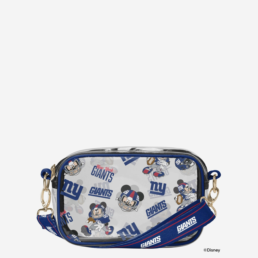New York Giants Mickey Mouse Disney Repeat Print Clear Crossbody Bag FOCO - FOCO.com
