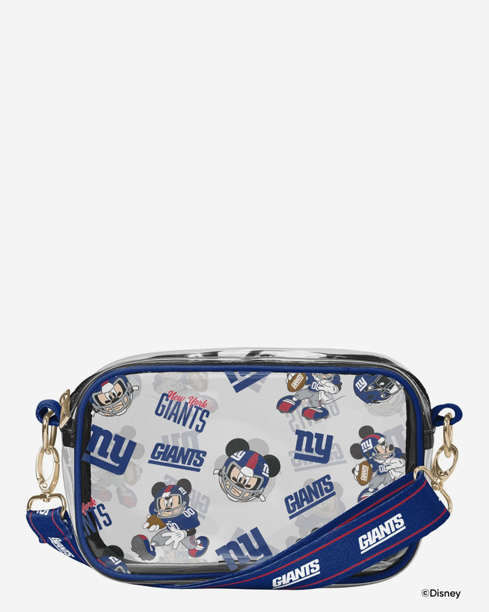 New York Giants Mickey Mouse Disney Repeat Print Clear Crossbody Bag FOCO - FOCO.com