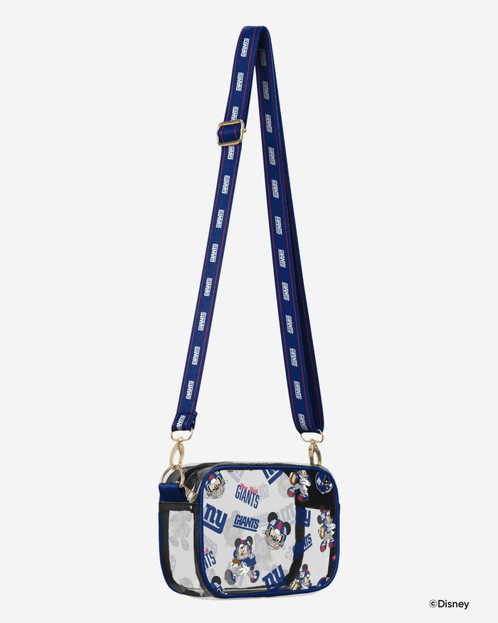 New York Giants Mickey Mouse Disney Repeat Print Clear Crossbody Bag FOCO - FOCO.com