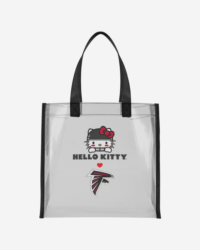 Atlanta Falcons Hello Kitty® Clear Tote Bag FOCO - FOCO.com