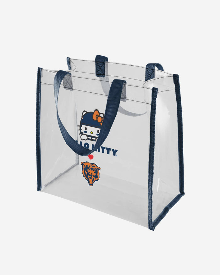 Chicago Bears Hello Kitty® Clear Tote Bag FOCO - FOCO.com