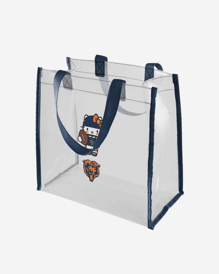 Chicago Bears Hello Kitty® Clear Tote Bag FOCO - FOCO.com