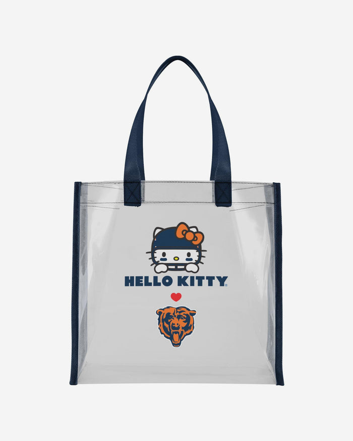 Chicago Bears Hello Kitty® Clear Tote Bag FOCO - FOCO.com