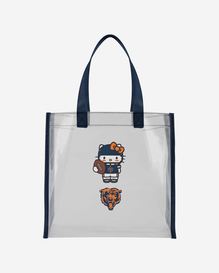 Chicago Bears Hello Kitty® Clear Tote Bag FOCO - FOCO.com