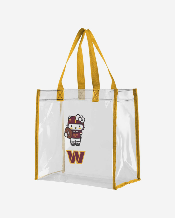 Washington Commanders Hello Kitty® Clear Tote Bag FOCO - FOCO.com