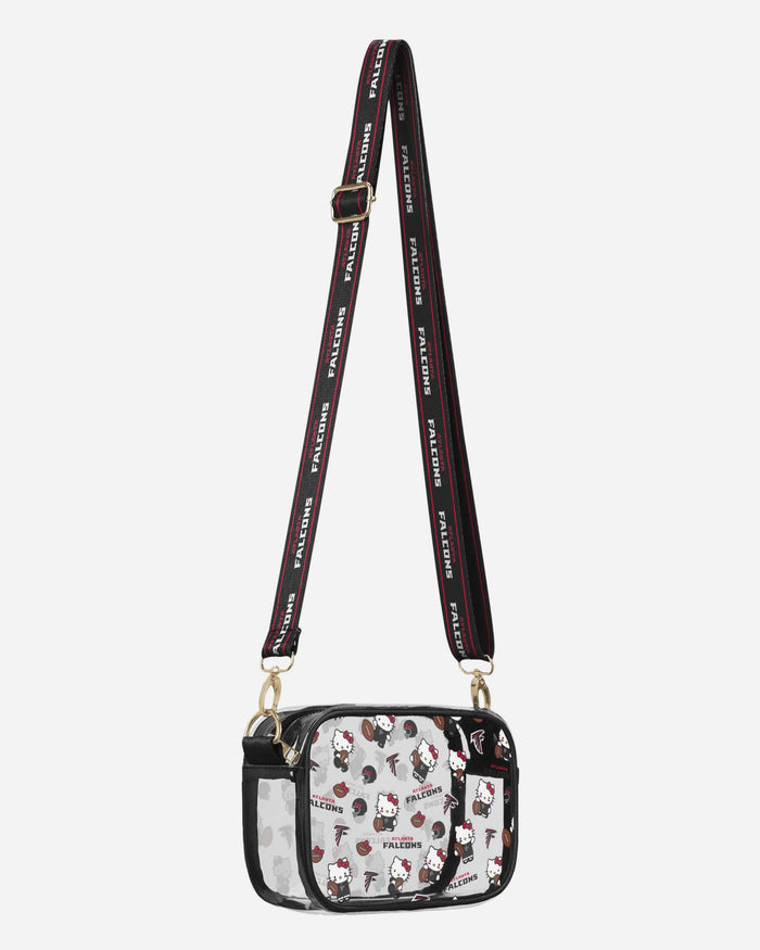 Atlanta Falcons Hello Kitty® Clear Crossbody Bag FOCO - FOCO.com