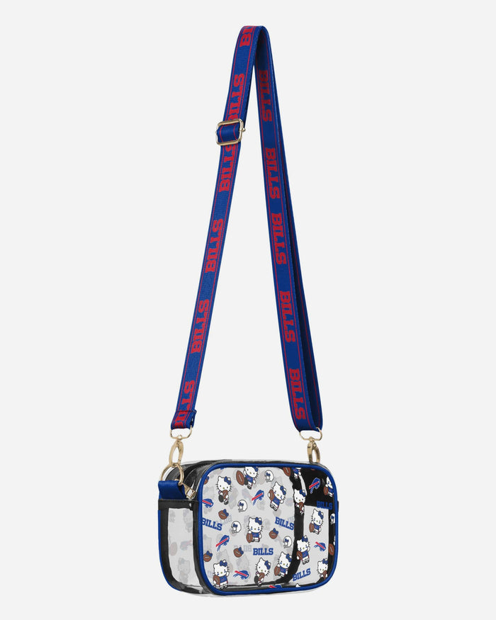 Buffalo Bills Hello Kitty® Clear Crossbody Bag FOCO - FOCO.com