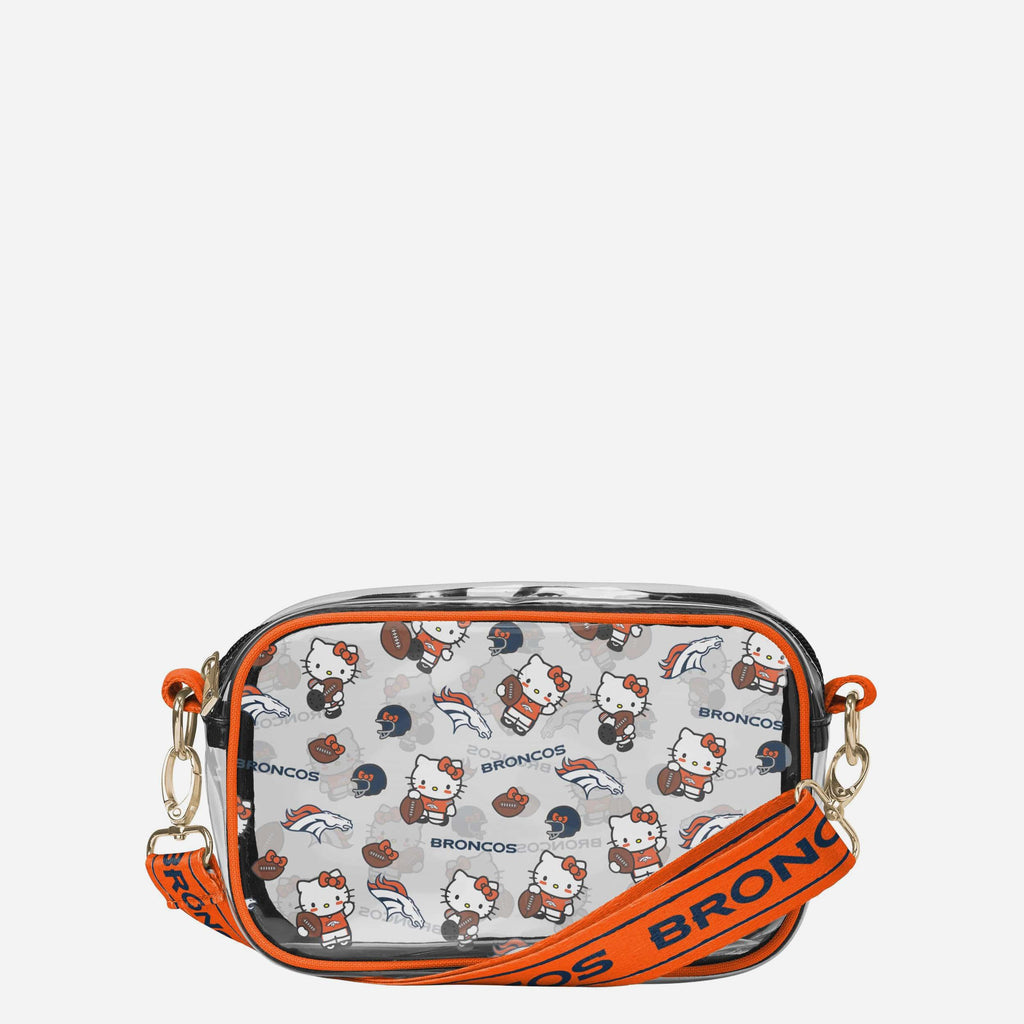 Denver Broncos Hello Kitty® Clear Crossbody Bag FOCO - FOCO.com