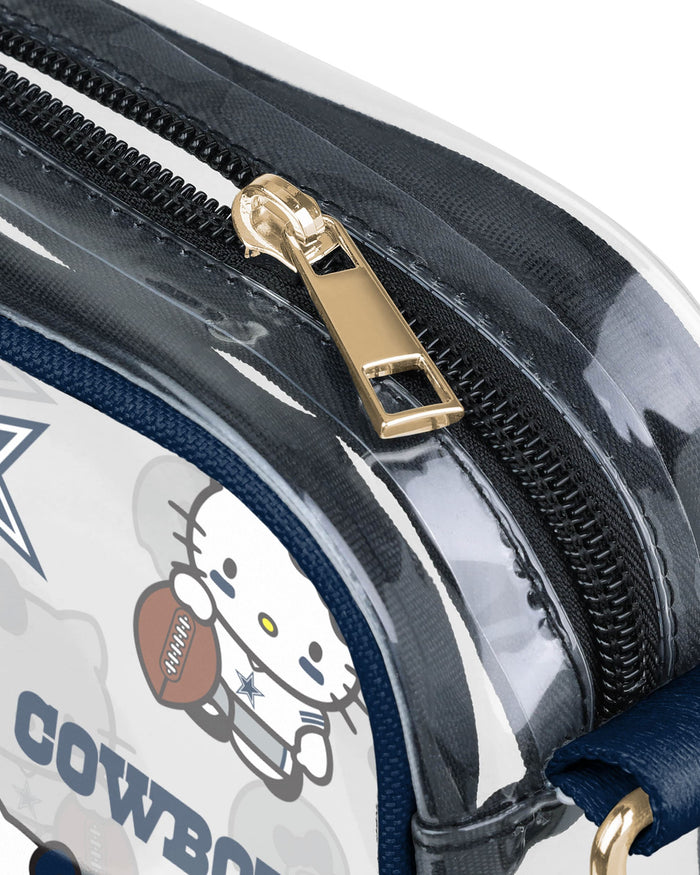 Dallas Cowboys Hello Kitty® Clear Crossbody Bag FOCO - FOCO.com